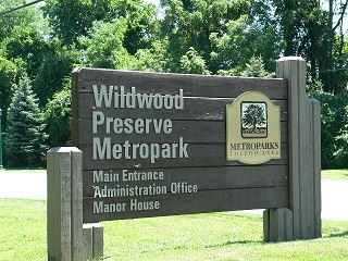 Wildwood Metropark Main Entrance